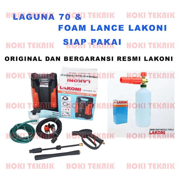 Mesin Steam LAkoni Laguna 70 Jet Cleaner  Foam Lance LAkoni Laguna 70 Terjangkau