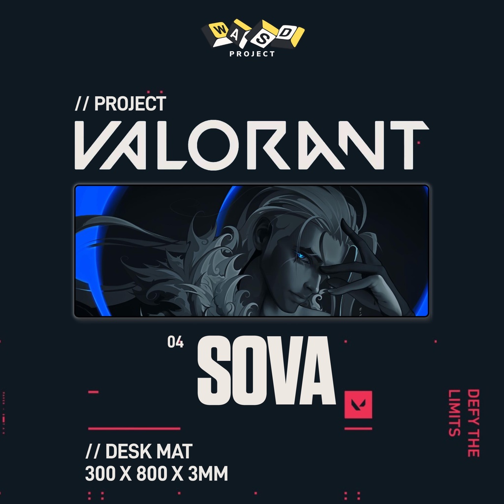 PROJECT Valorant: SOVA Mousepad / Deskmat