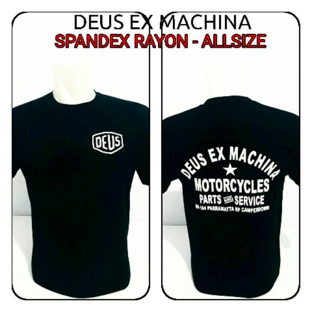  Kaos  DEUS  EX  MACHINA  Shopee Indonesia 