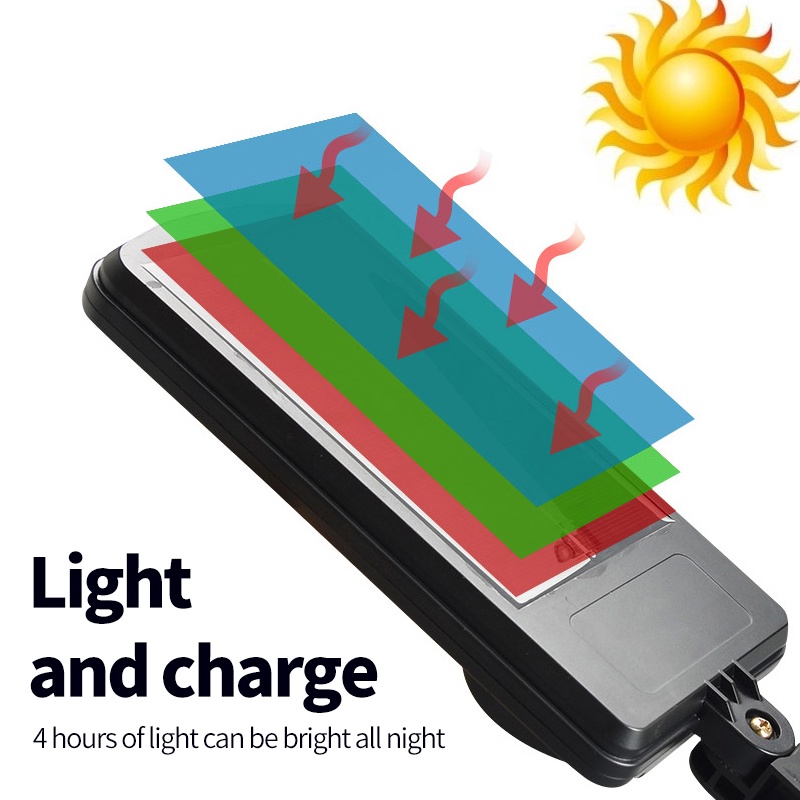 Solar Lampu Jalan Tenaga Lampu taman Solar 30/50W Tenaga Surya Sorot Sensor Gerak