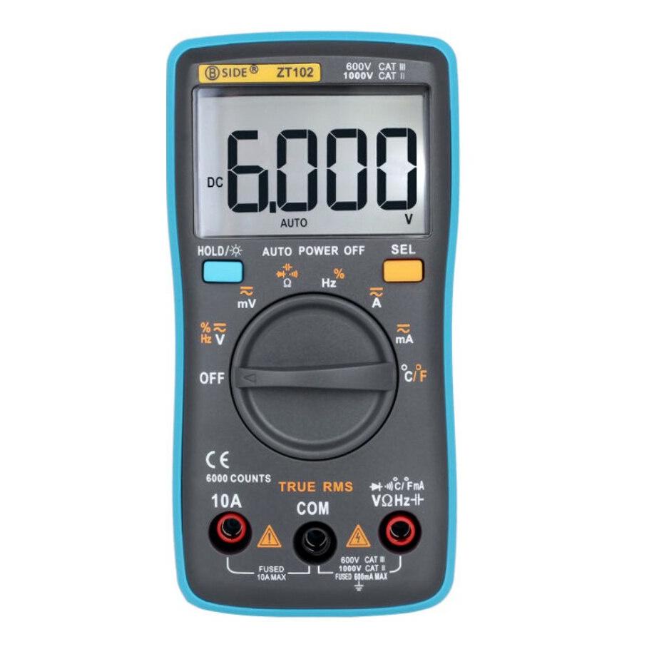 HOT SALE Multimeter Digital ZT102/Alat Pengukur Multimeter Portabel/avometer  digital zotek zt101 /A