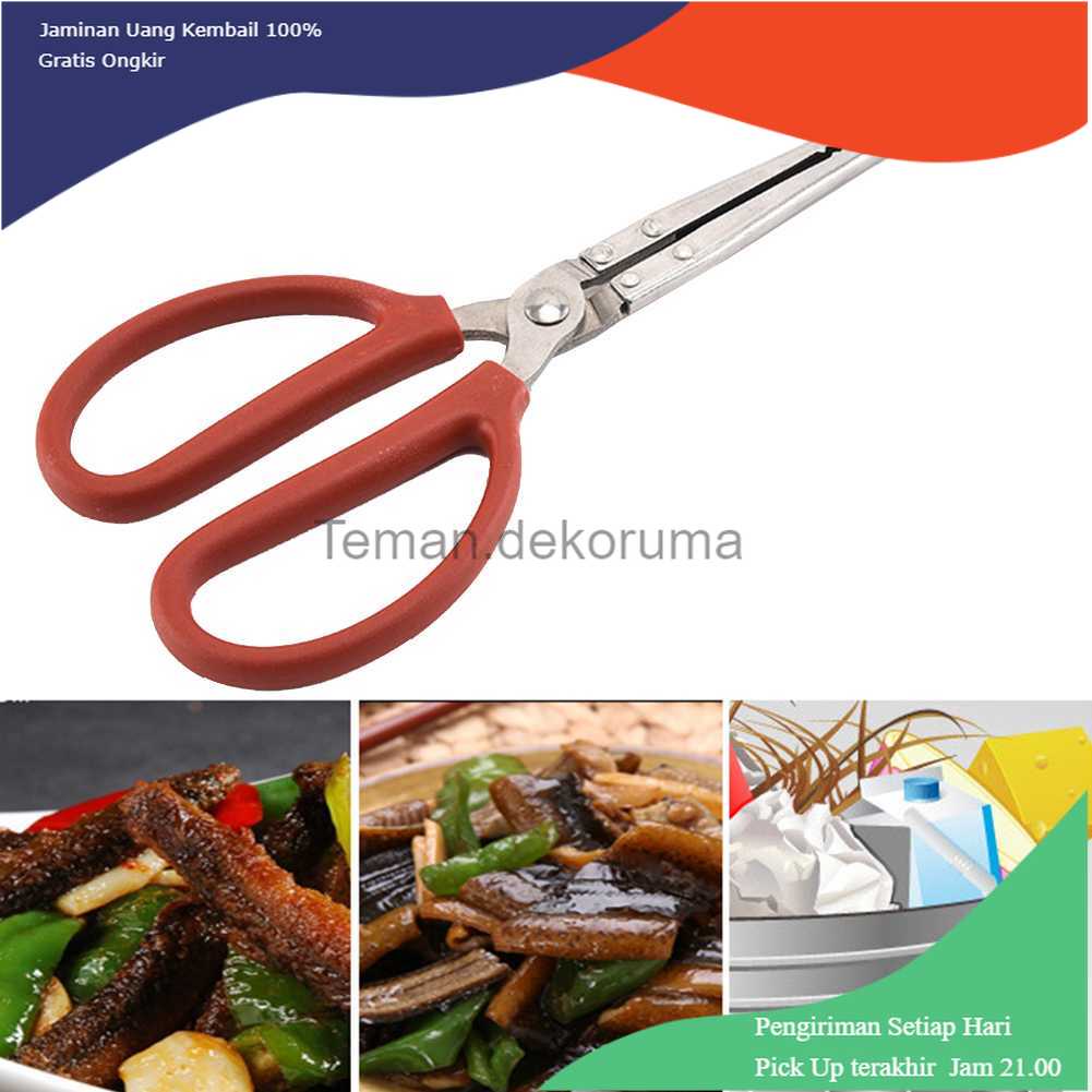 TD-DPR HOUSEEN Crab Tongs Gunting Capit Pengambil Kepiting - CT1716