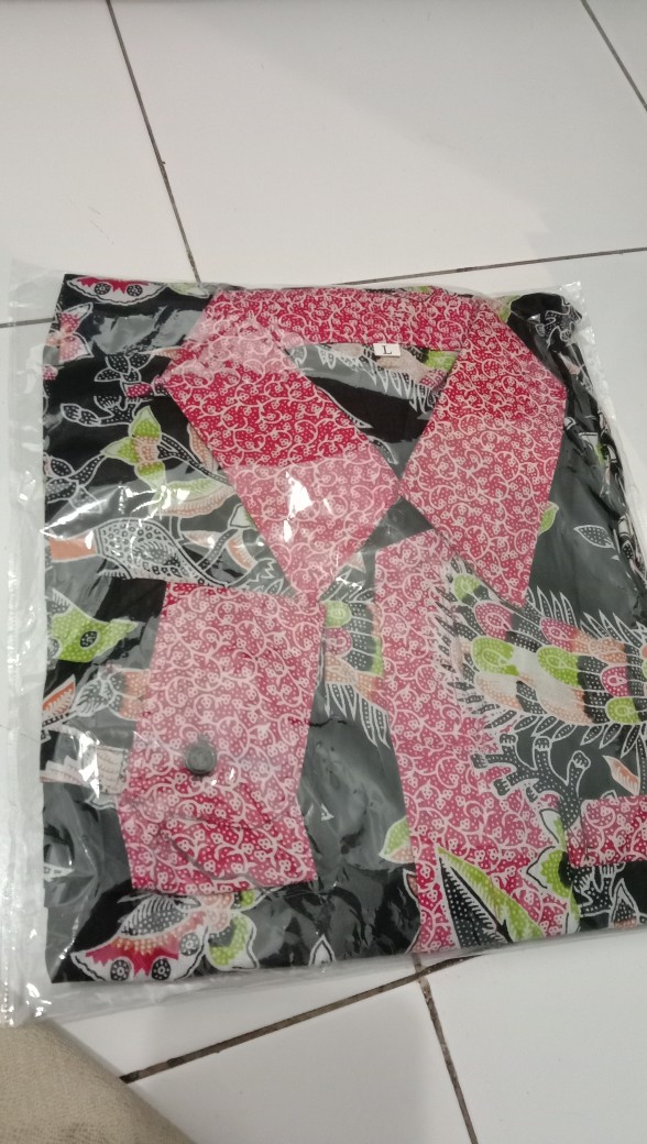 Vb - Kemeja Batik Pria Lengan Panjang - Kemeja Batik Kantor - Kemeja Batik Pria Modern 2021