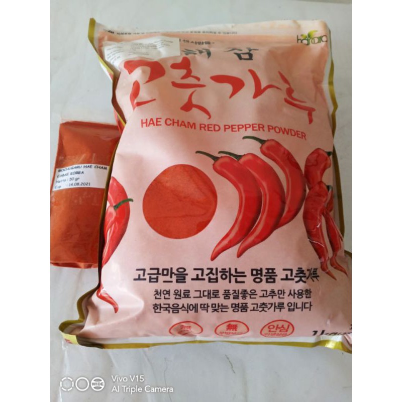 

gochugaru/ cabe korea 50gr