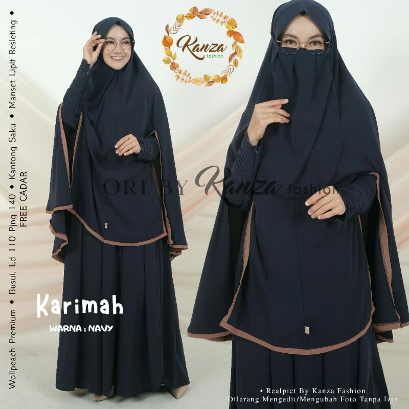 KARIMAH SYARI ORI KANZA GAMIS SYARI KARIMAH GAMIS KANZA
