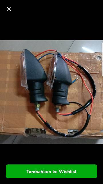 lampu sen depan vixion New