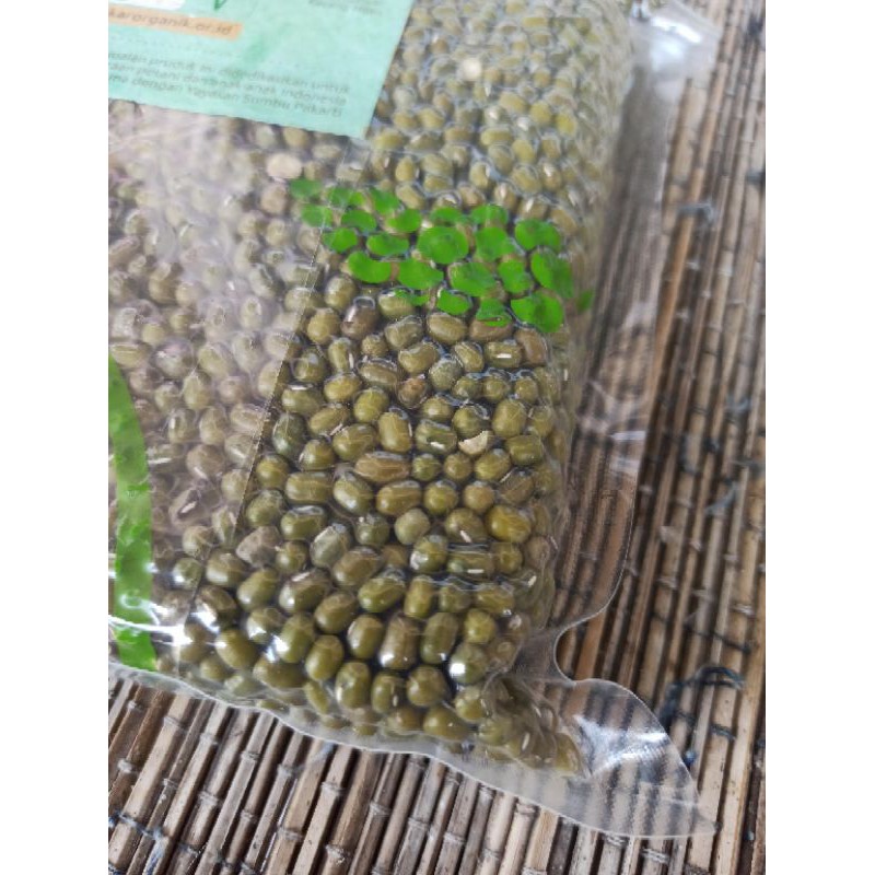 100gram Kacang Hijau Lingkar Organik Kemasan Repack 100 gram - MPASI