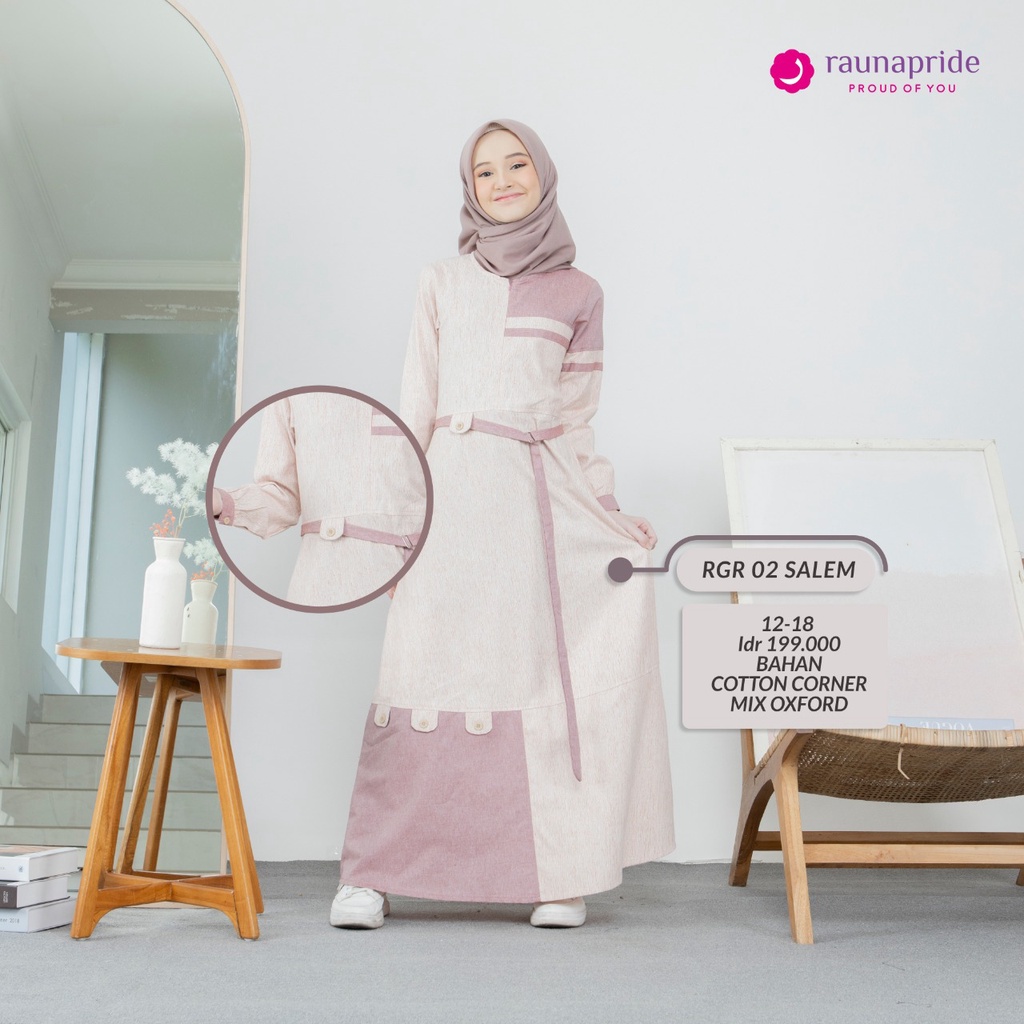 GAMIS REMAJA RAUNA RGR 02 TERBARU