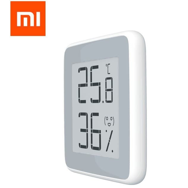 Xiaomi Thermostat Termometer Hygrometer Humidity Sensor Meja Dinding