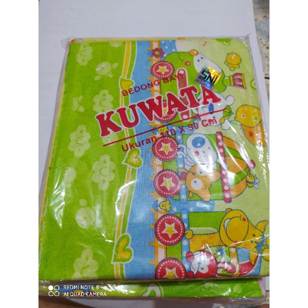 Bedong Bayi flanel kuwata 110 x 90 cm (6pcs)