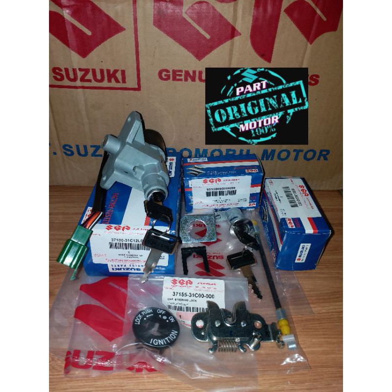 kunci kontak 1set satria 2tak hiu lscm malaysia ori SGP-1