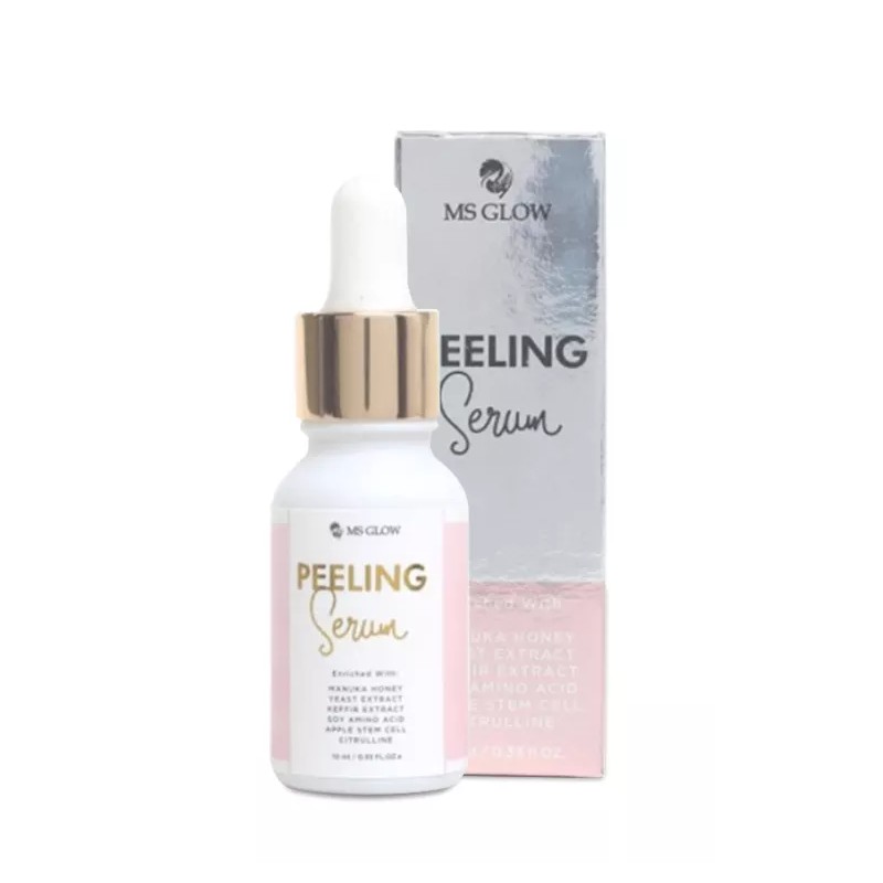 MS GLOW Peeling Serum MS Glow Original Terbaru