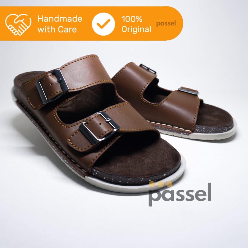 Donatello Sz. 39-43 Sandal Slip On  Laki-laki Sintetis Kombinasi | AG81071 / AG81072 / AG81073