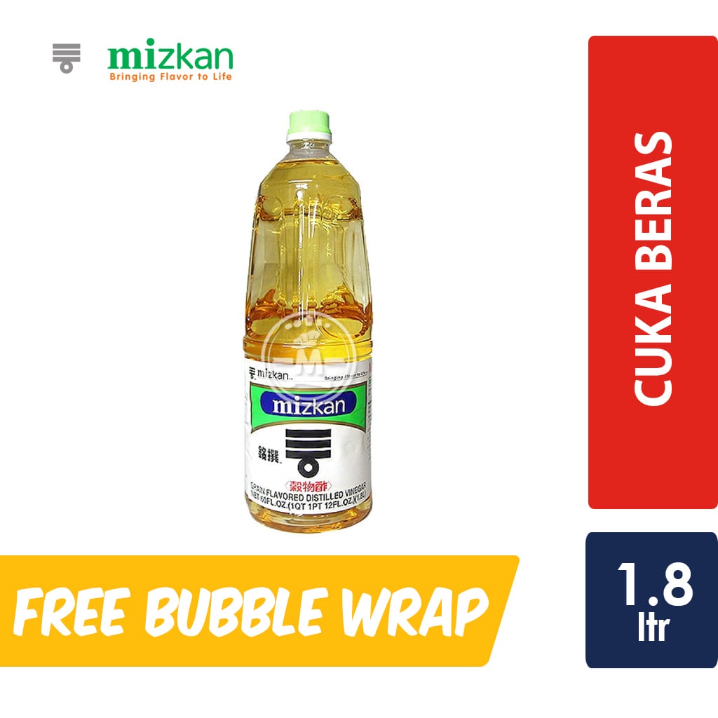 

Mizkan Suehiro Su Grain Vinegar / Cuka Sushi [Botol 1.8 Liter]