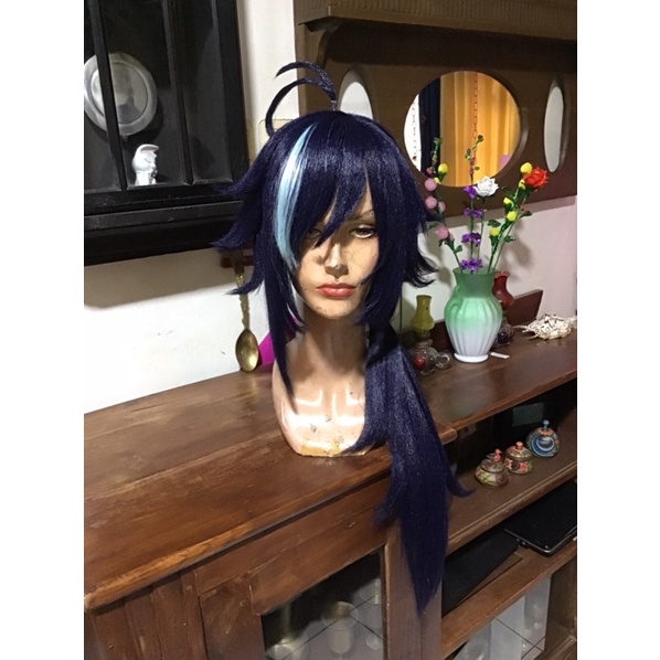 Kaeya Genshin Impact wig cosplay Kaeya Alberich wig cowok