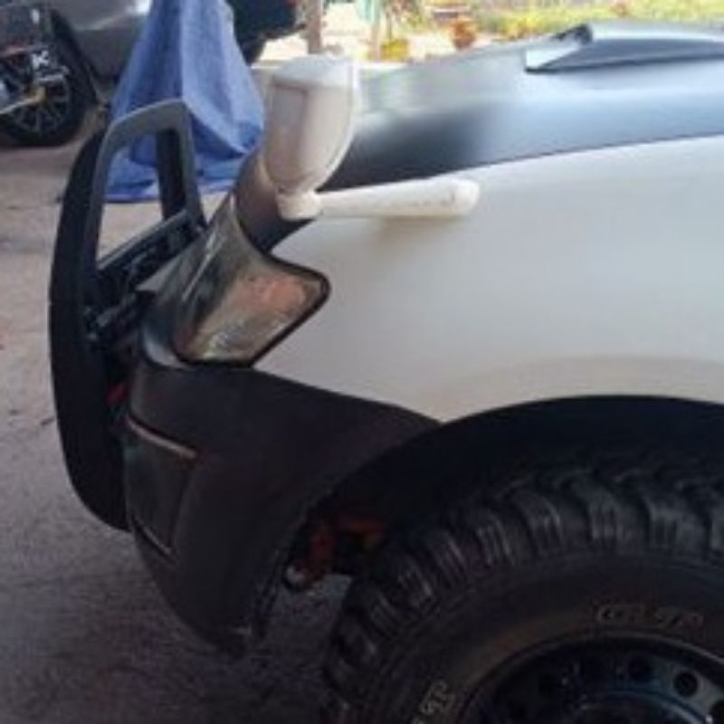 Spion tanduk kap mesin blind spot MOBIL toyota fortuner / hilux warna silver hitam abu putih chrome
