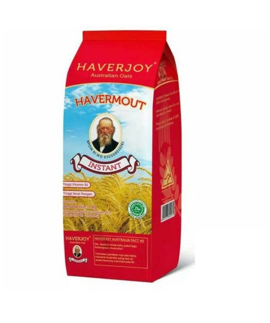 HAVERJOY havermout instant merah 1 kg/australian oat /oatmeal