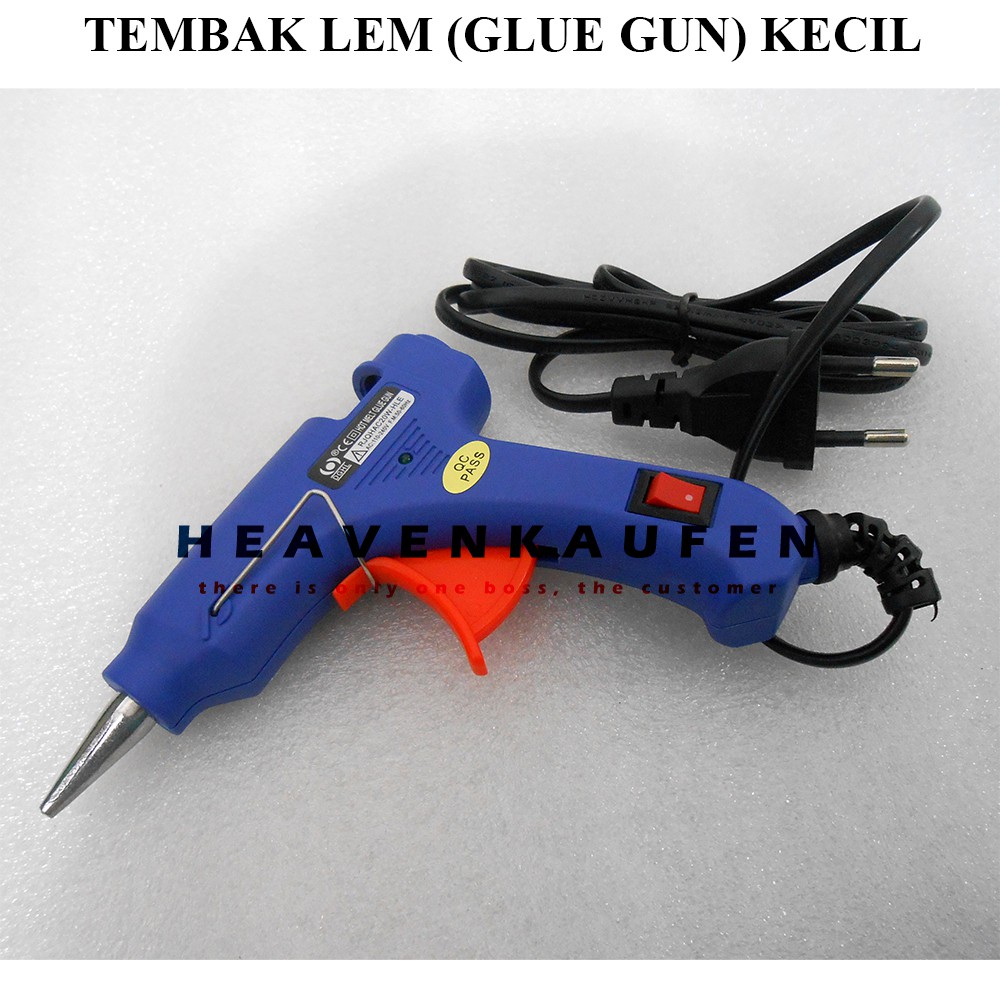

Lem Tembak / Glue Gun Kecil Untuk Lem Stick Diameter 7 s/d 7,5 mm
