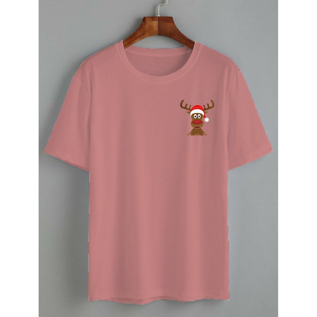 KAOS NATAL DEER/ DEER XMAS / KATUN PREMIUM 24S