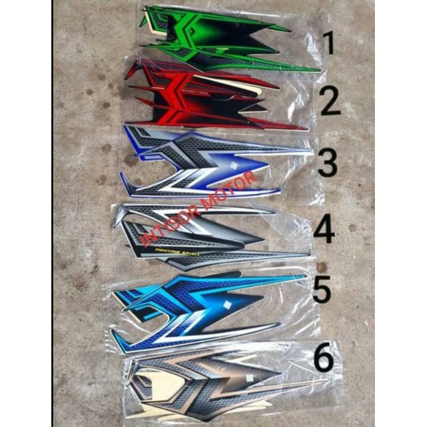 Striping standar ori lis sticker rx king 2004 rxking