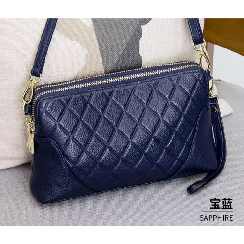 TAS SELEMPANG WANITA - TAS TANGAN WANITA - BISA DIJADIKAN CLUTH TAS TANGAN SIMPLE DAN ELEGANT