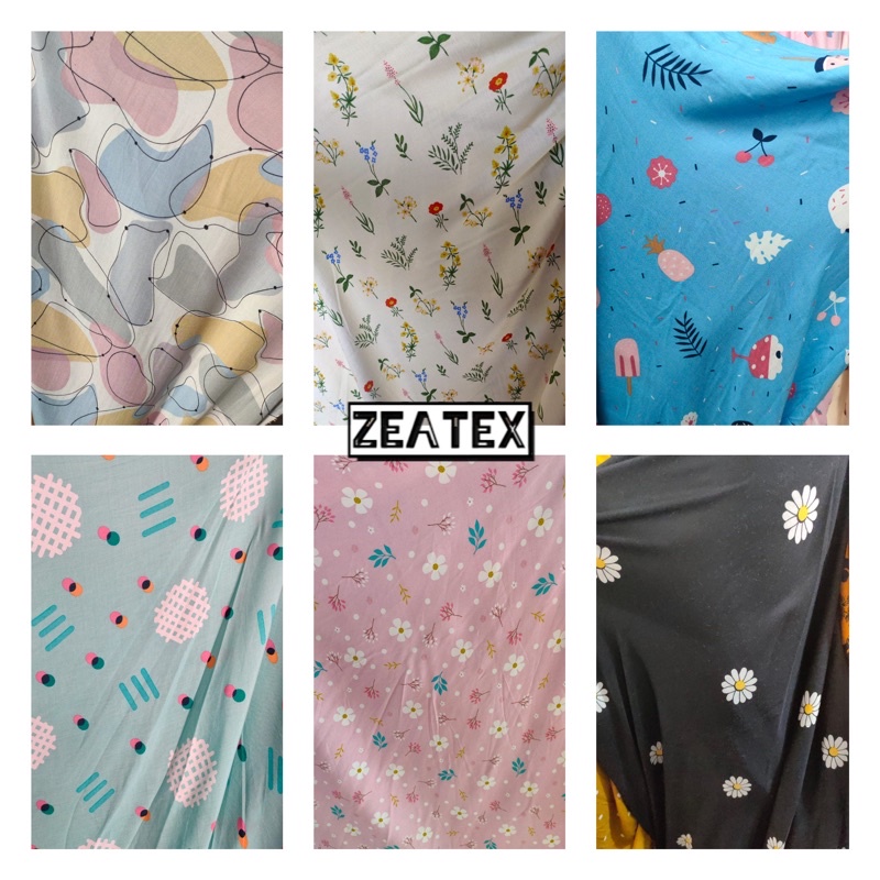 PROMO KAIN KATUN RAYON VISCOSE PREMIUM - GRADE A SUPER LEMBUT