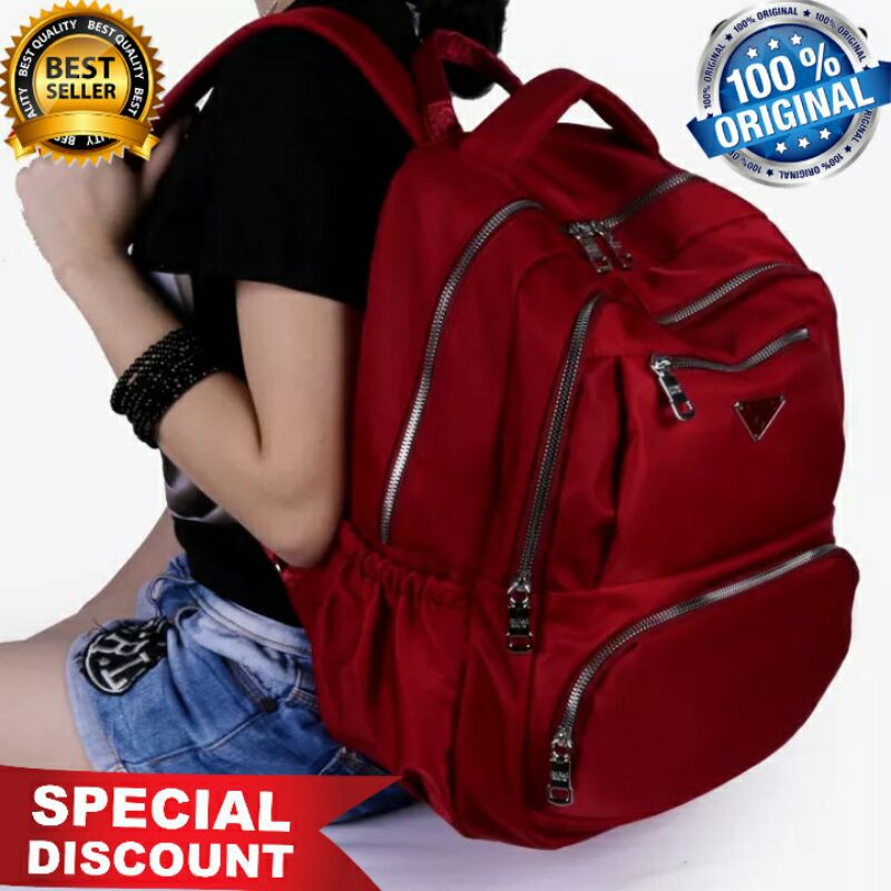 ORIGINAL Tas Ransel CHIBAO Laptop JUMBO Wanita Import Jinjing dan Ransel ORI