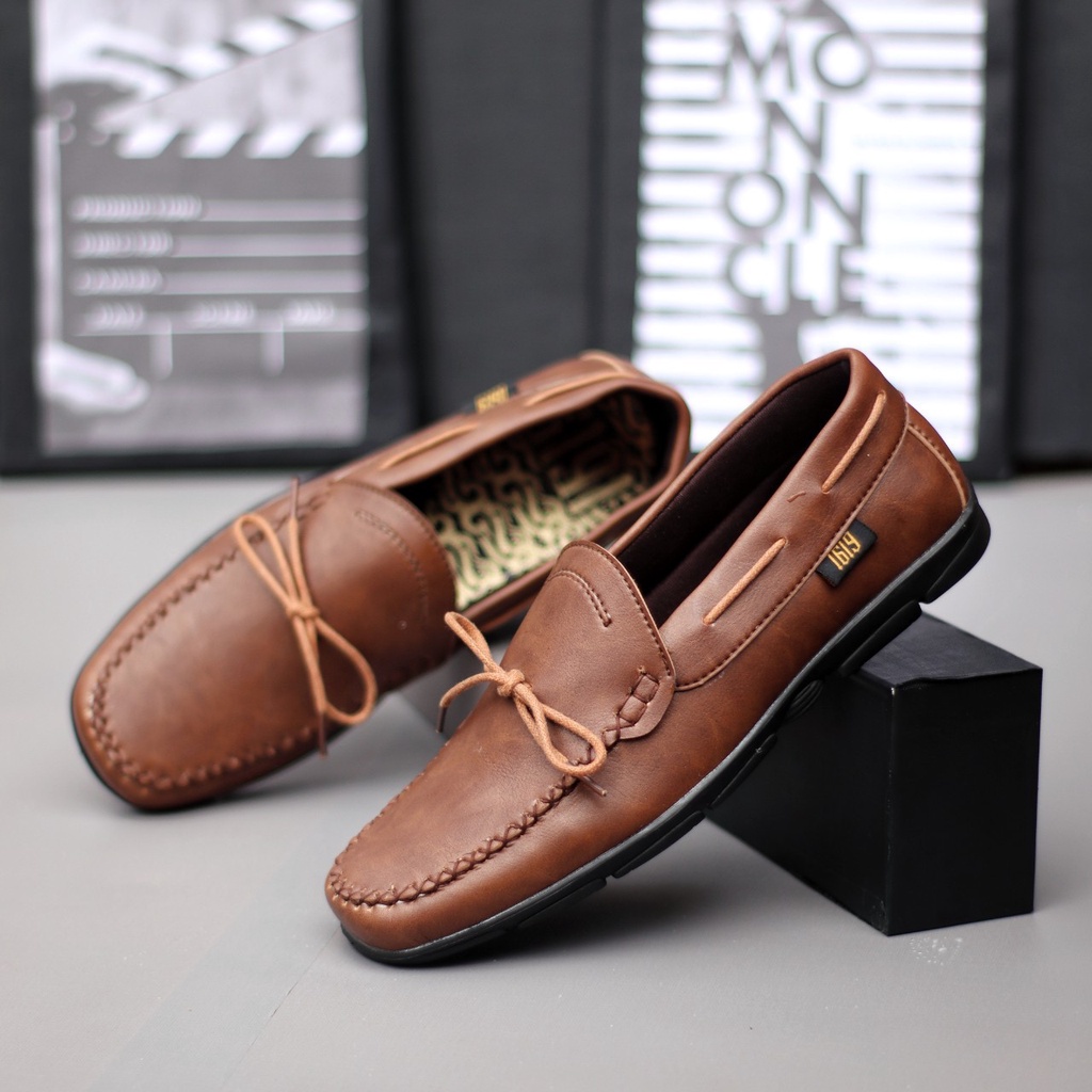 BURAY X SEPATU SLIP ON PRIA LOAFER BOI DEWASA KULIT ASLI ORIGINAL100% CASUAL FORMAL SLIP ON PANTOFEL PRIA KERJA KANTOR GURU PNS PESTA RESMI NYAMAN || SLIP ON PRIA PANSUS BERKUALITAS 2022