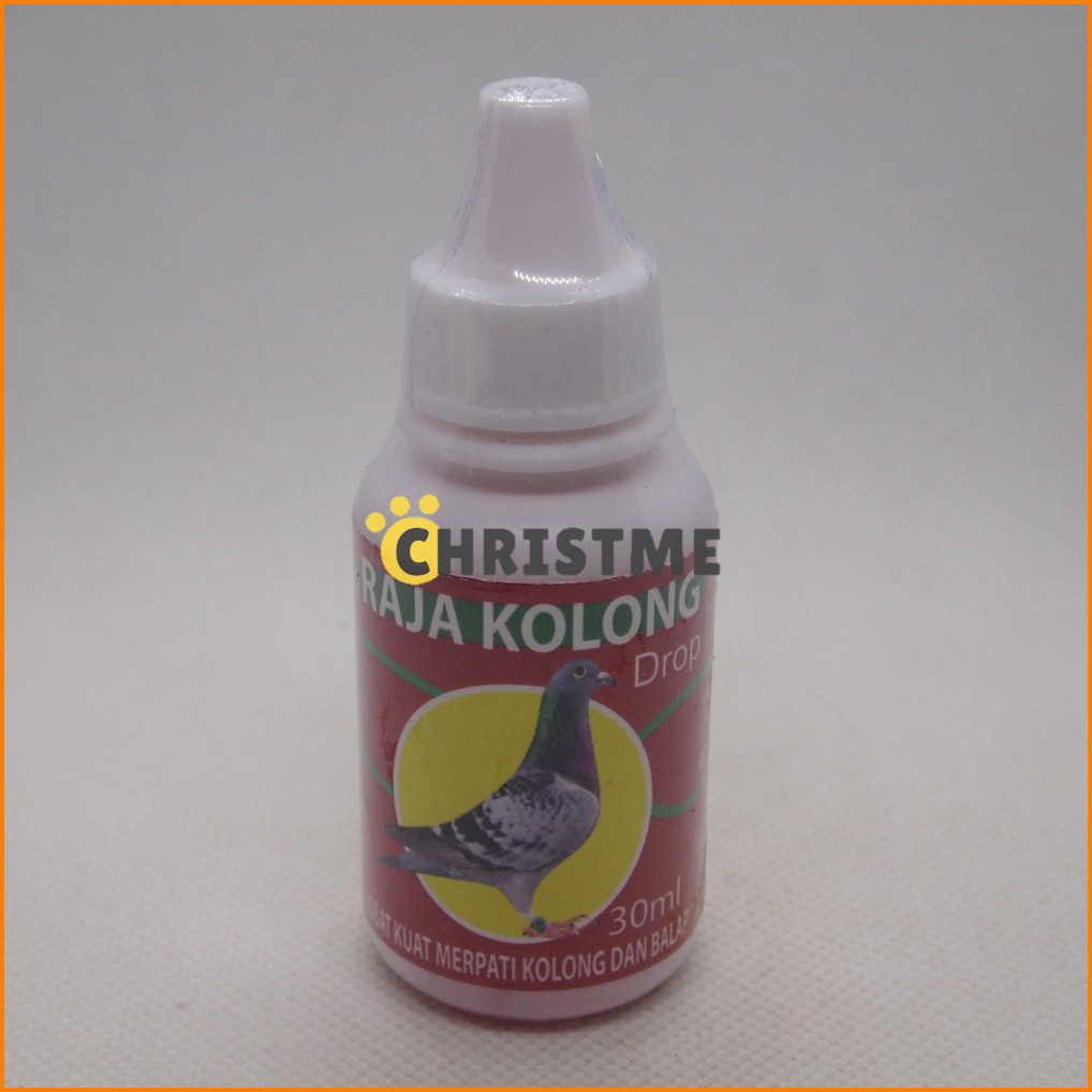 RAJA KOLONG DROP 30ml Obat Suplemen Kuat Burung Merpati Kolong & Balap