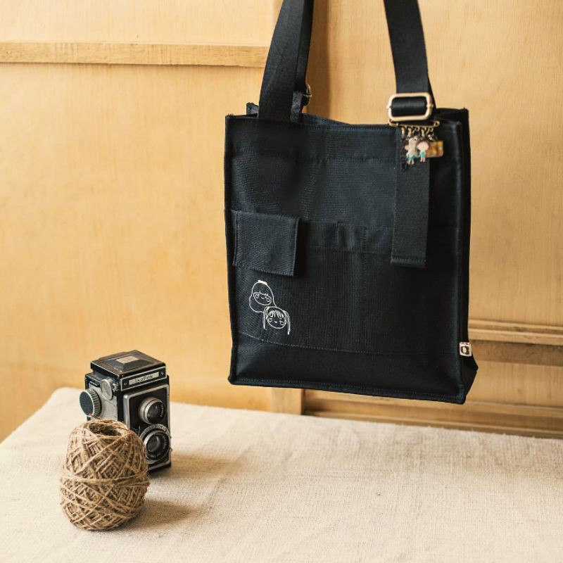 Kaerysleika Classic Totebag Adjustable Ink T28