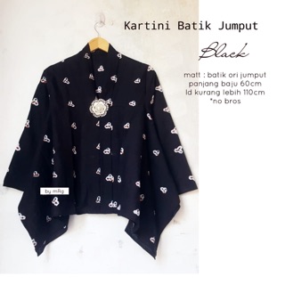 Kutubaru Kartini Batik  Jumput  ORI MRG Atasan Batik  Kebaya  