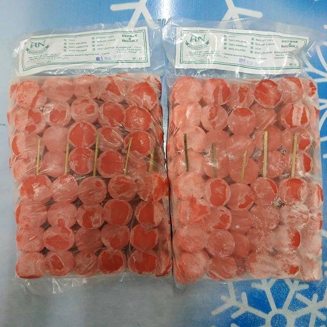 

[FRESH SIAP KIRIM]SCALLOP TUSUK MERAH ISI 22