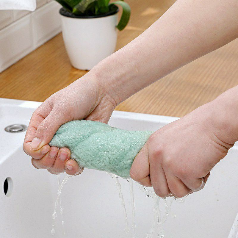 Kain Lap meja piring ANTI MINYAK Kain lap microfiber kain lap tangan kualitas bagus