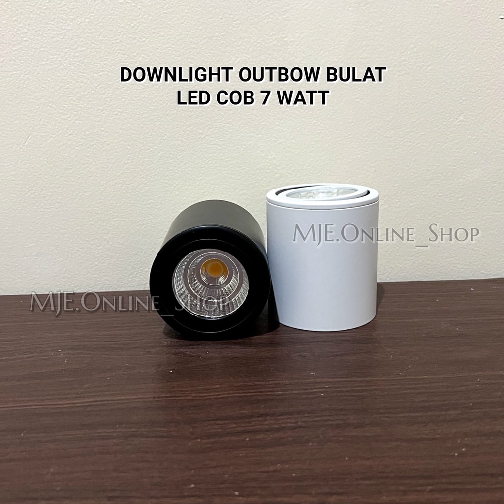 DOWNLIGHT OUTBOW LED COB 7 WATT / Lampu Plafon Tempel / Lampu Teras
