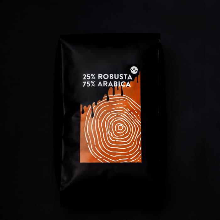 

Space Roastery Biji Kopi 1kg 75/25 Roasted Beans Blend Arabica Robusta