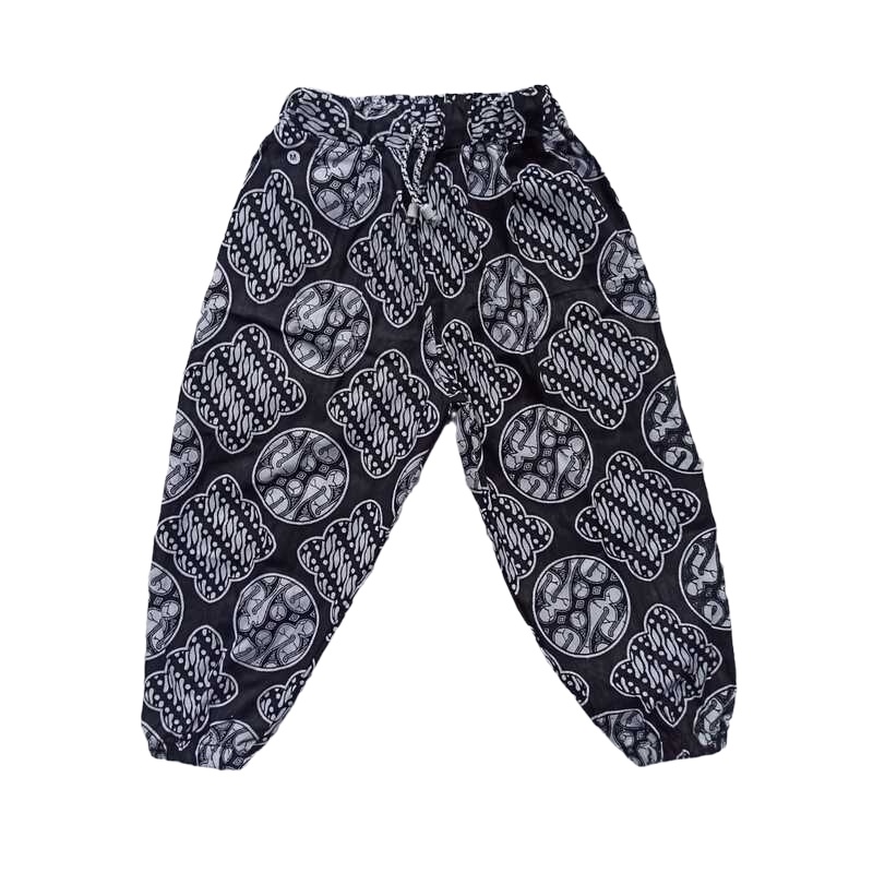 Celana Jogger Batik Anak Usia 0-6 Tahun - Jogger Batik Pekalongan