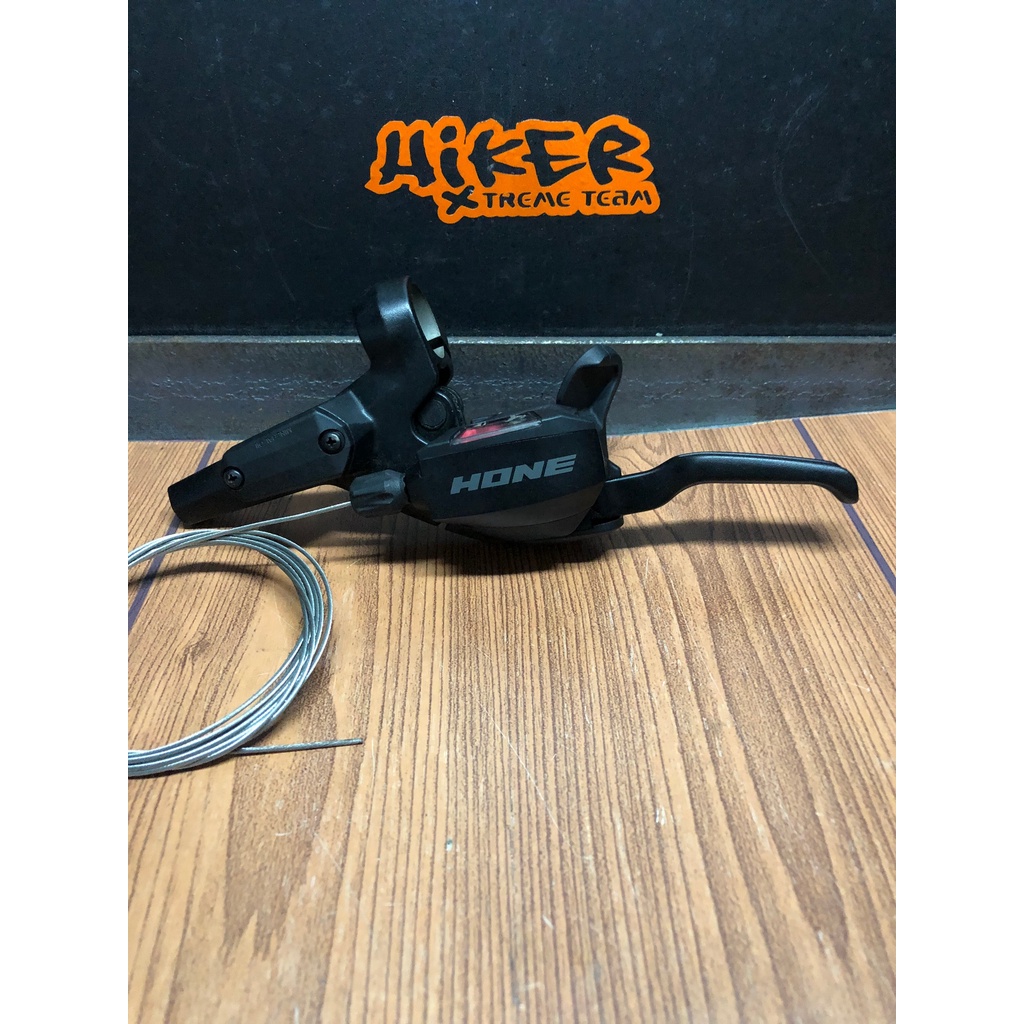 Brifter Hidrolik Kiri Brake Shifter Tablekan MTB Seli Sepeda Lipat Road Shimano HONE Untuk 3 Speed B