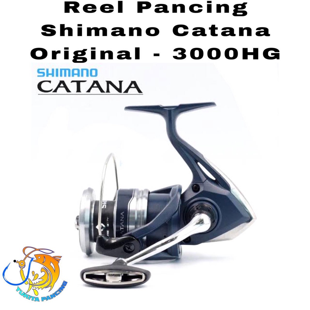 Reel Pancing Shimano Catana Original Bergaransi 1 Tahun - 3000HG