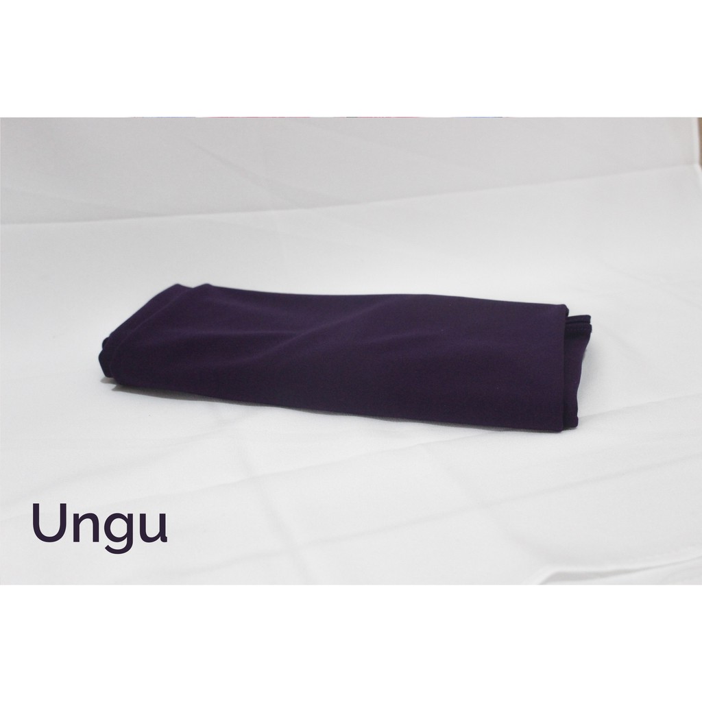 Hijab Sport Kerudung Olahraga Volly Sehari-hari Bahan Jersey-Ungu