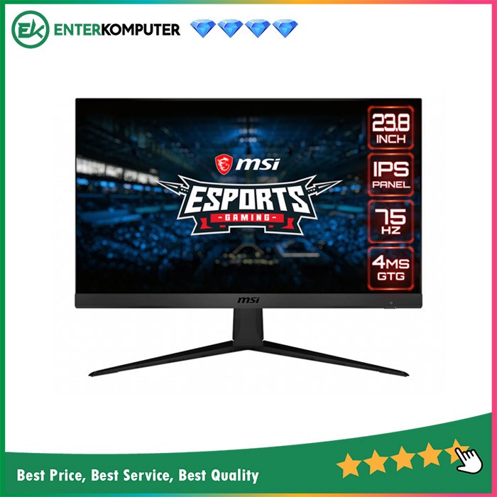 Monitor MSI Optix G241V E2 23.8&quot; FHD IPS Gaming Monitor 75Hz