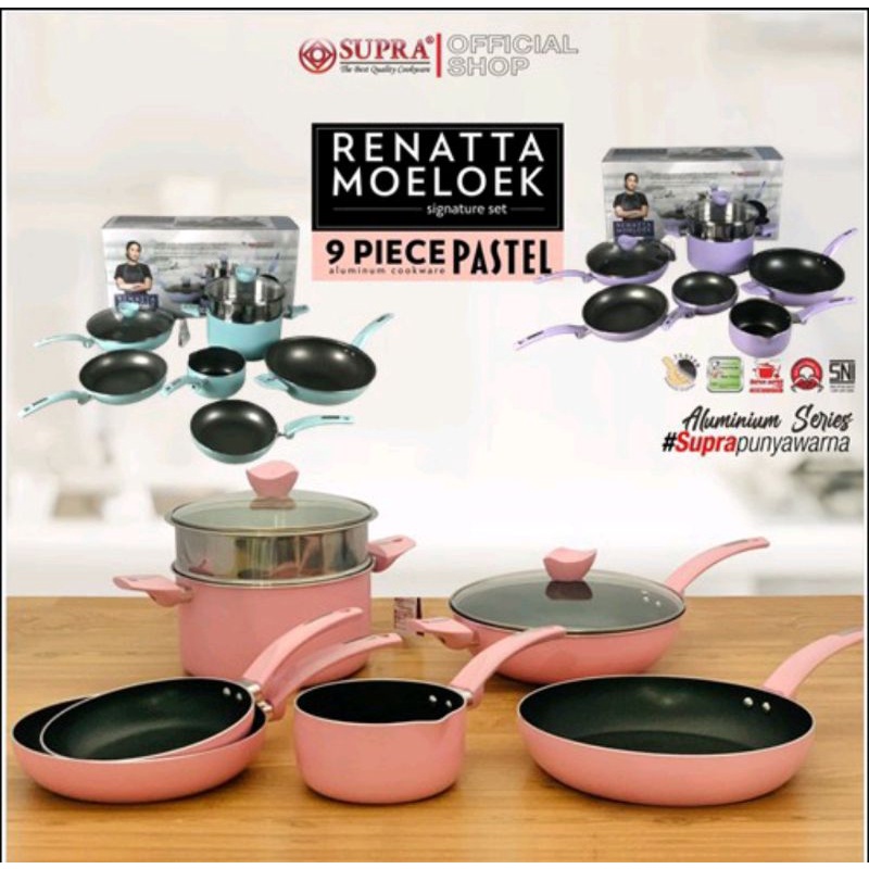 PANCI SET SUPRA RENATTA MOELOEK - SUPRA 9 PCS