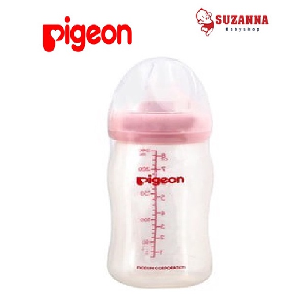 Pigeon Botol 240 ML Wide_Neck + Nipple 3+ Months