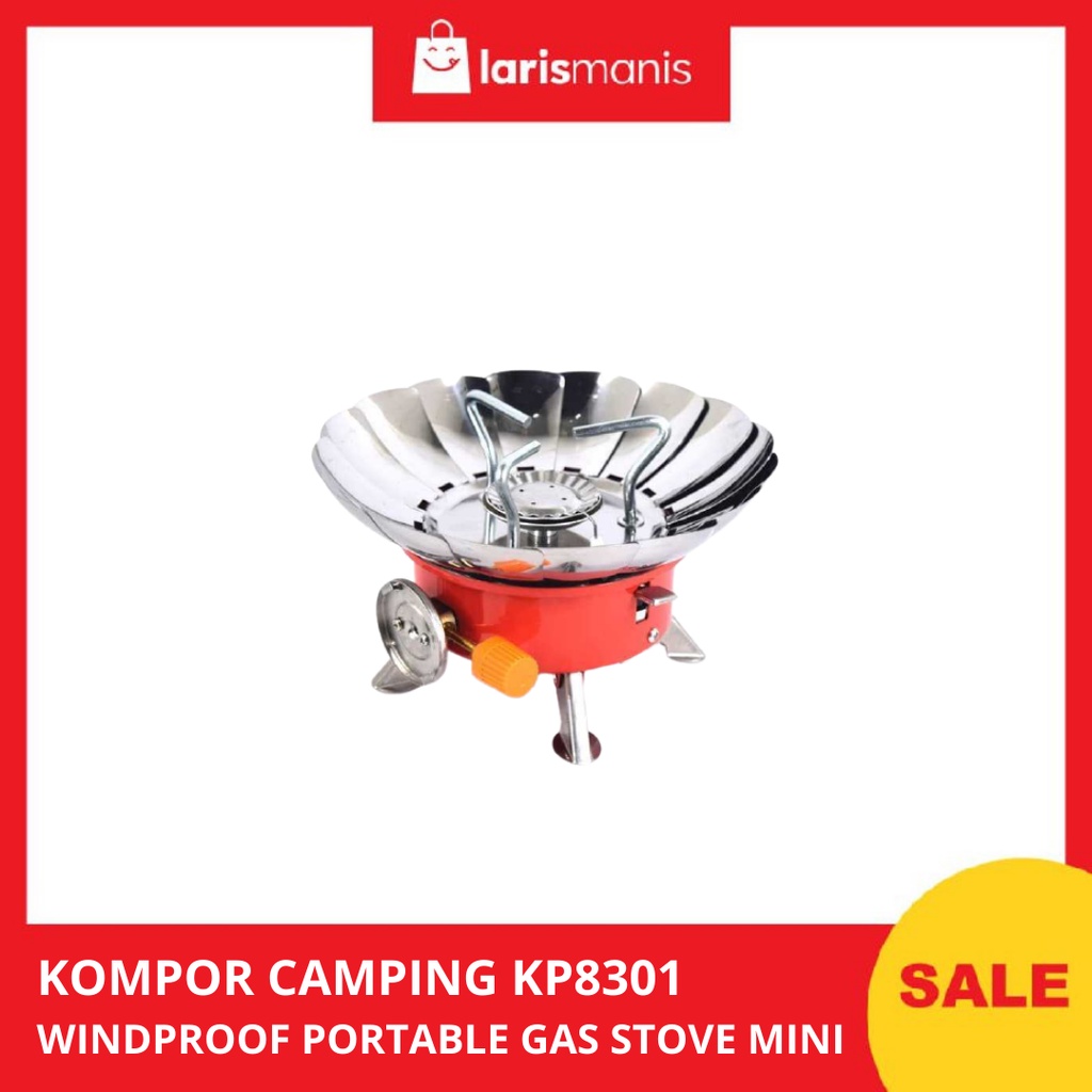 Kompor Camping Portable WINDPROOF Kompor Camping Anti Angin Windproof Besar Portable Gas Stove Mini Alat Masak Gunung lengkap portable Kegiatan Survival Outdoor ALAT MASAK CAMPING KOMPOR MAWAR Kompor Gas Kompor Portable Kompor Camping Bunga