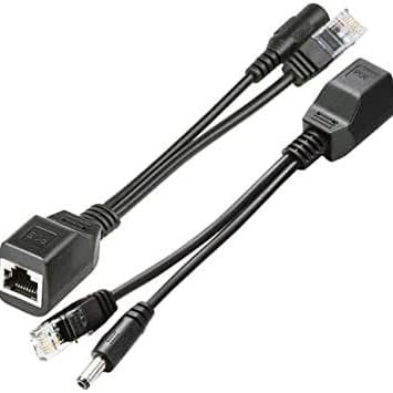 Kabel POE Splitter Kabel Poe Injector 1 Pasang Spliter POE Sepasang - kabel poe