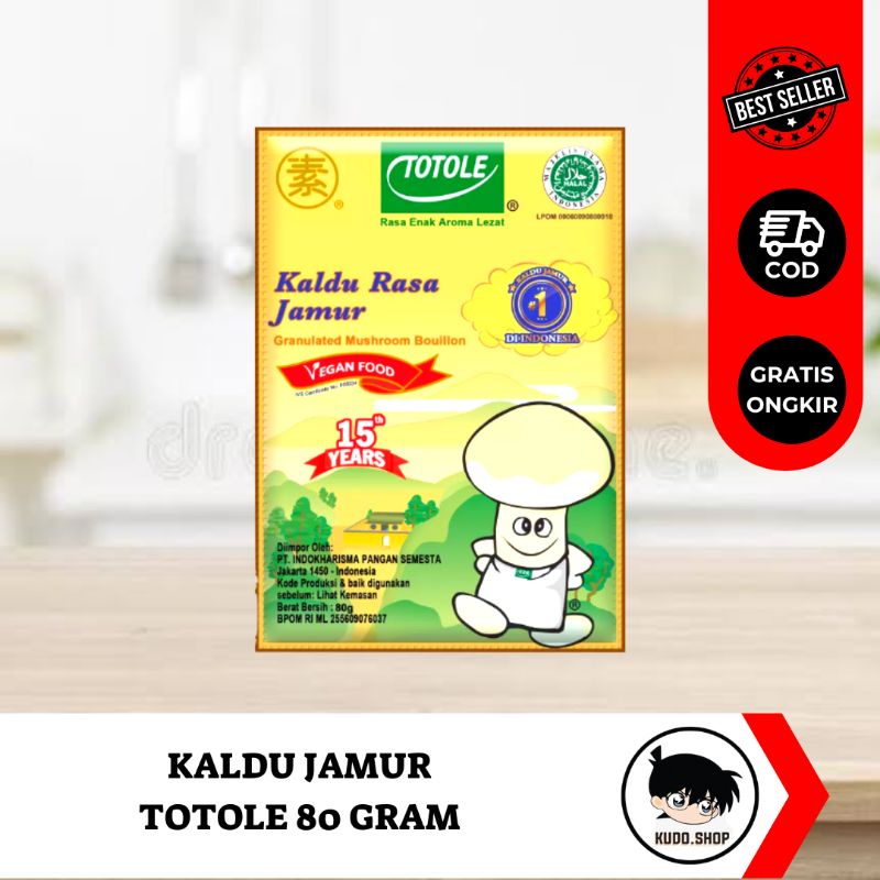 

Kaldu jamur Totole isi 80 gr