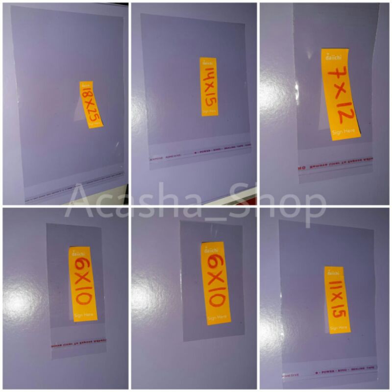 INNER SLEEVE (PLASTIK OPP) PHOTOCARD, POSTCARD, ALBUM