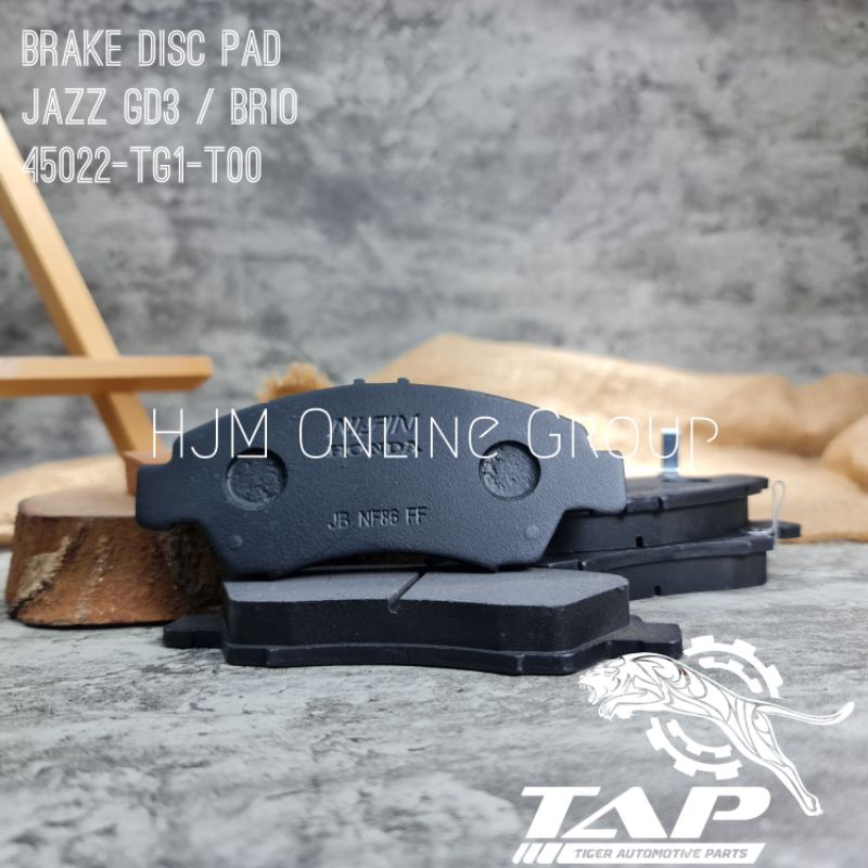 BRAKE DISC PAD - KAMPAS REM DEPAN JAZZ GD3 IDSI VTEC CITY BRIO