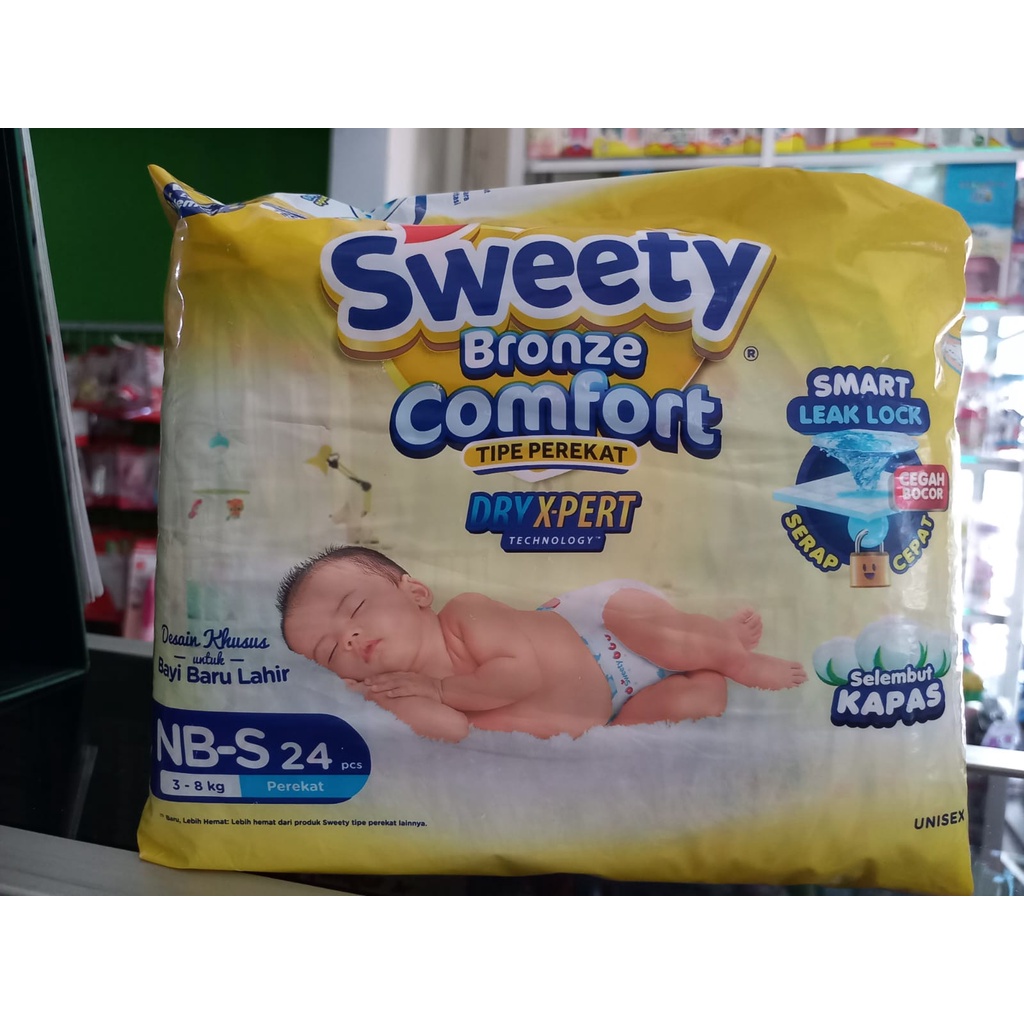 SWEETY COMFORT NB-S ISI 24 &amp; 44/Pampers Newborn