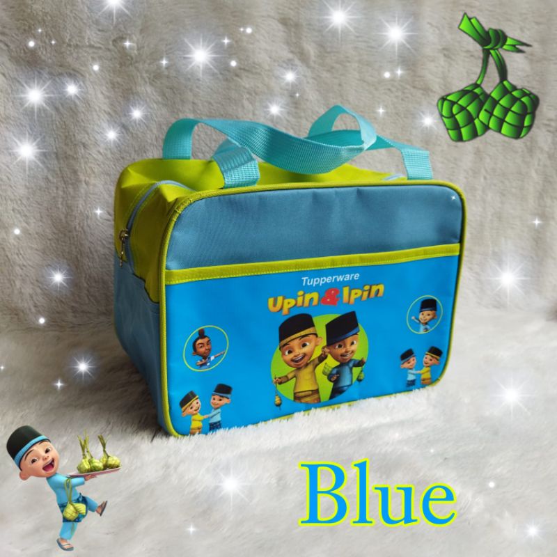 Tas Bekal Anak Karakter Upin Ipin ( Zipper Bunga Es )