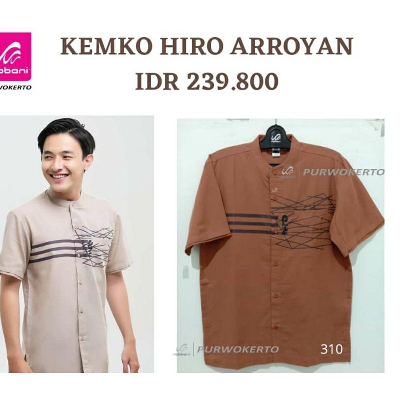 Promo KEMKO KEMEJA KOKO RABBANI ORIGINAL  BAJU MUSLIM Murah